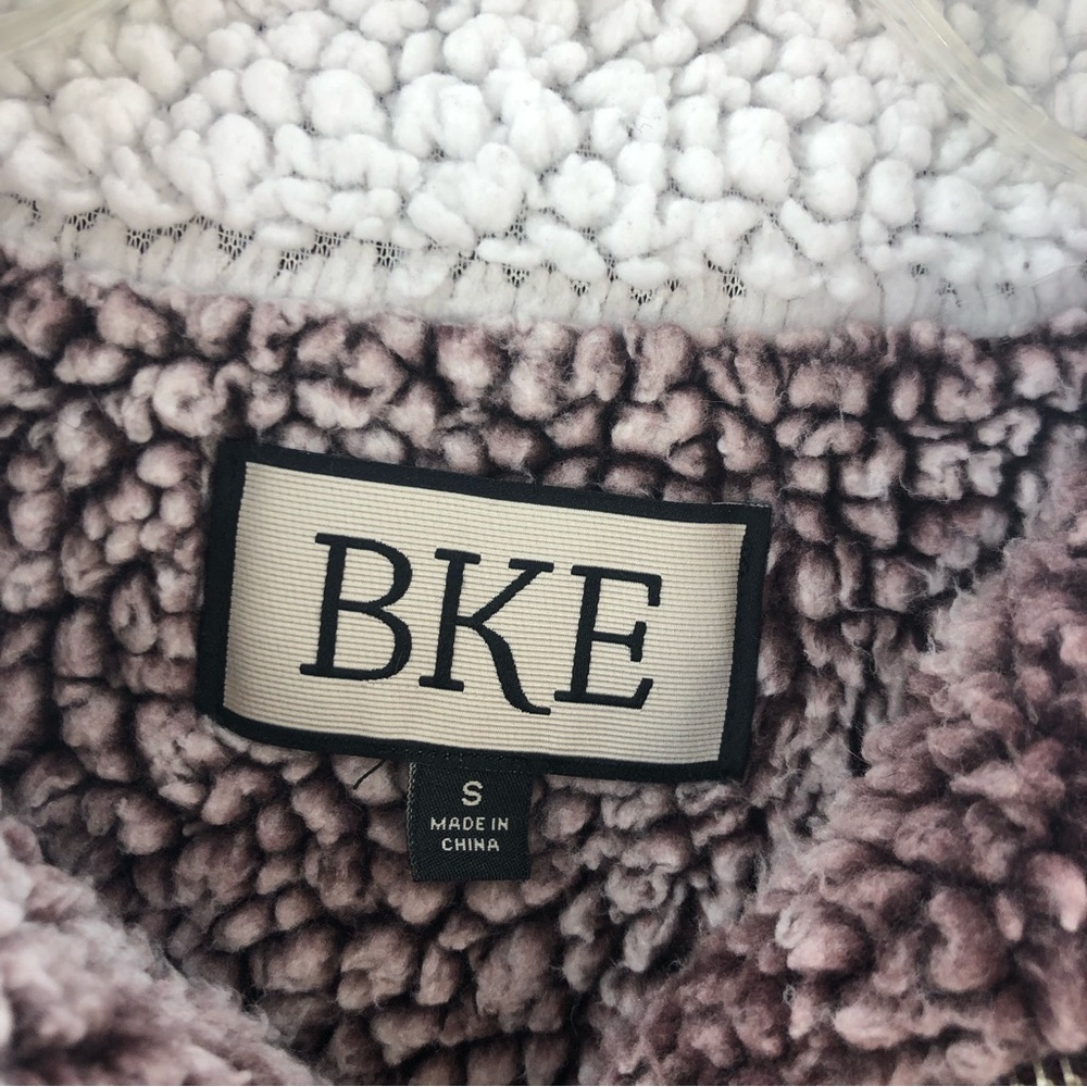 BKE Buckle Pullover Womens Small Sherpa Pullover Quarter Zip - Picture 2 of 10